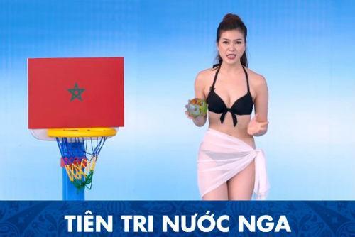 Nữ MC lộ ngực phản cảm trong bản tin thời tiết-6