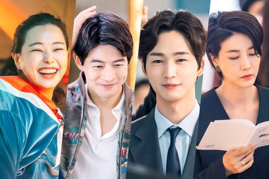 Honey Lee, Lee Sang Yoon, Jin Seo Yeon và Lee Won Geun trong bộ ảnh quảng bá cho phim mới 