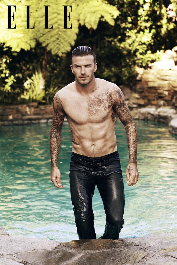 David Beckham phô cả nửa vòng 3 ở hồ bơi, lồ lộ body như tạc-5