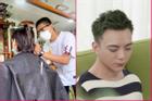 Soobin Hoàng Sơn đi tiêm vaccine lại được quân nhân cắt tóc miễn phí