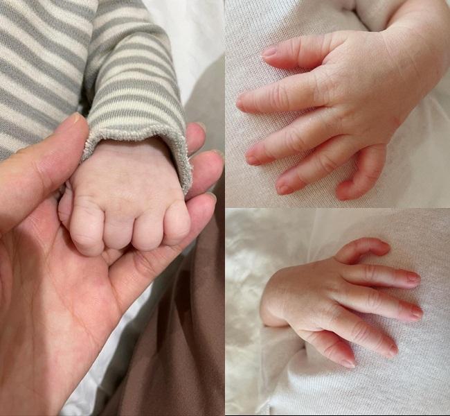 Phạm Hương công khai dung mạo nhóc tỳ mới sinh-1