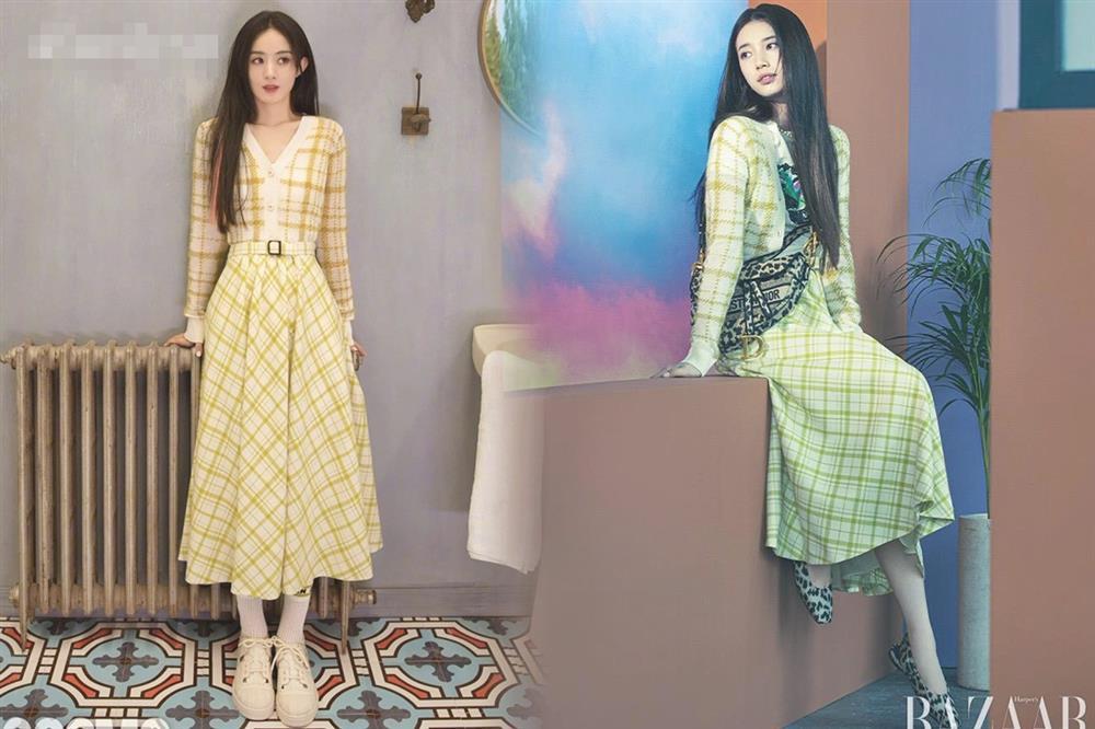 Triệu Lệ Dĩnh đụng váy hiệu với Suzy: số lần đẹp đếm trên đầu ngón tay-1