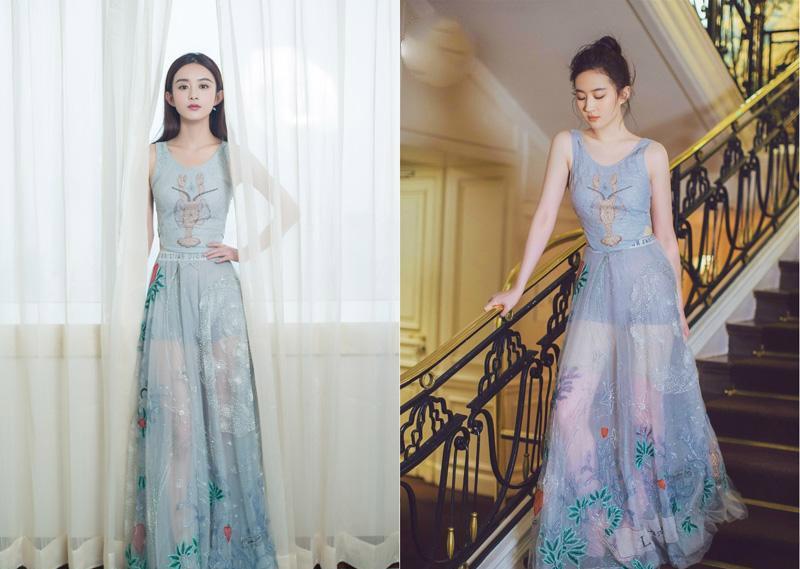 Triệu Lệ Dĩnh đụng váy hiệu với Suzy: số lần đẹp đếm trên đầu ngón tay-7