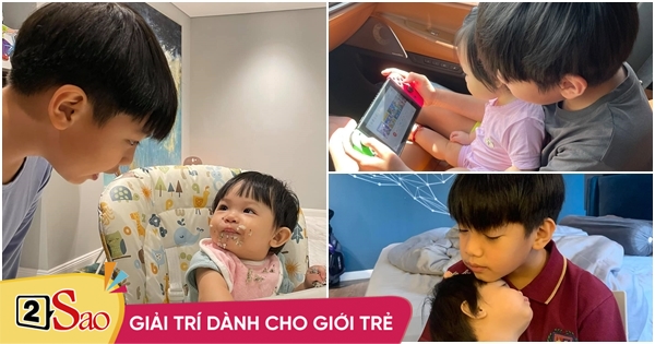 Loạt ảnh chứng minh Suchin mê anh trai Subeo nhất nhà