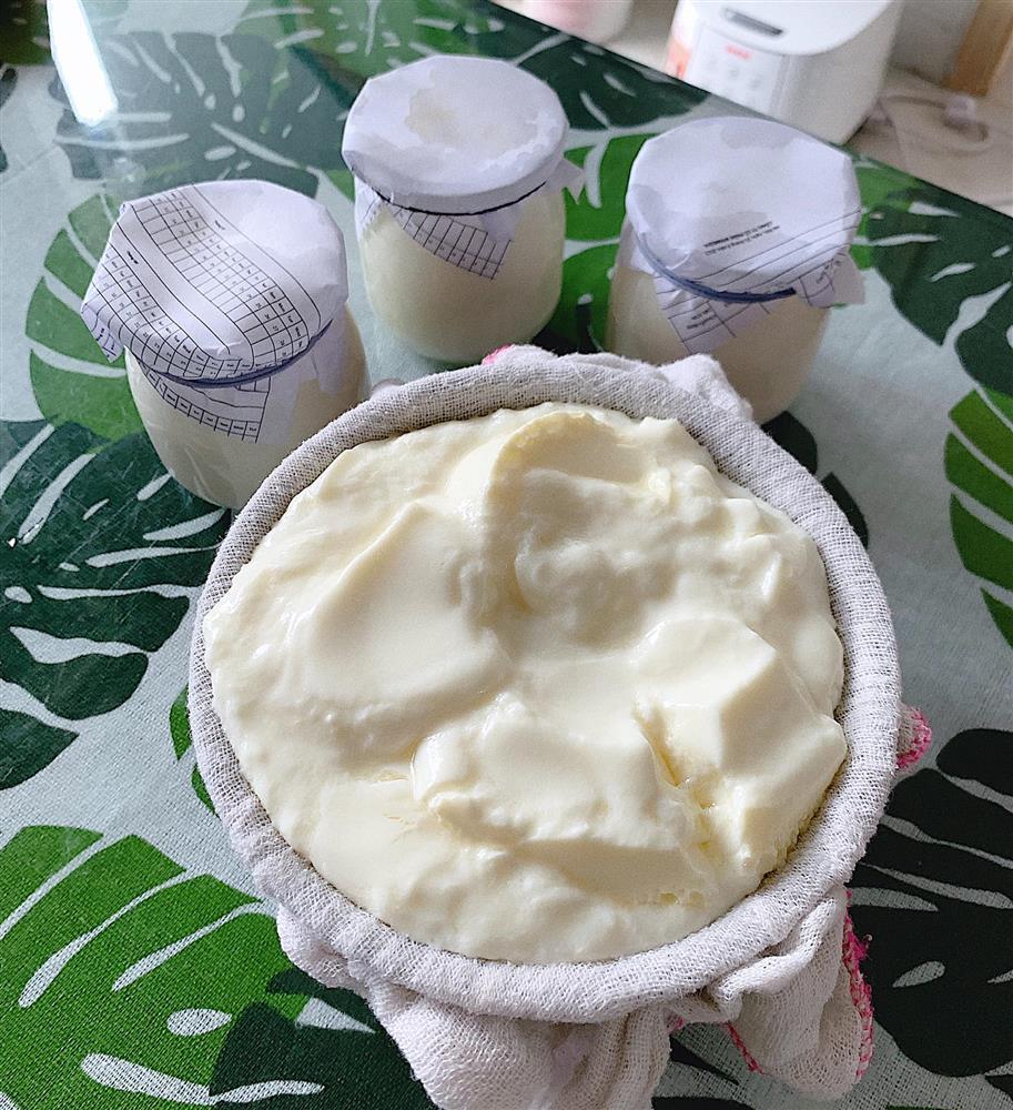 Tự làm sữa chua Hy Lạp ăn béo ngậy mà chẳng sợ bé mỡ-4