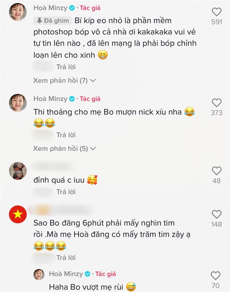 Hòa Minzy photoshop bóp eo loạn lên mà vẫn thua like so với con trai-5