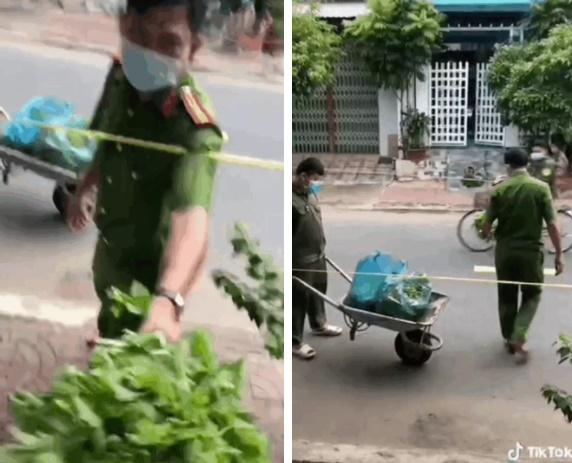 Clip: Anh công an phát rau ngót, tặng kèm hướng dẫn siêu cấp vip pro-1