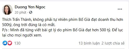 Dàn sao đình đám lên tiếng khi Trấn Thành trình sao kê-9