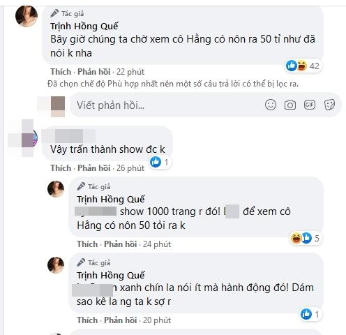 Dàn sao đình đám lên tiếng khi Trấn Thành trình sao kê-8