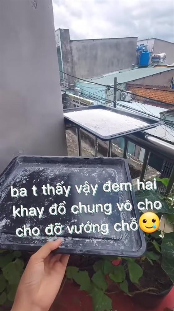 Bố trộn bột nếp vào bột gạo, thanh niên cầu cứu nhặt bao giờ xong?-2