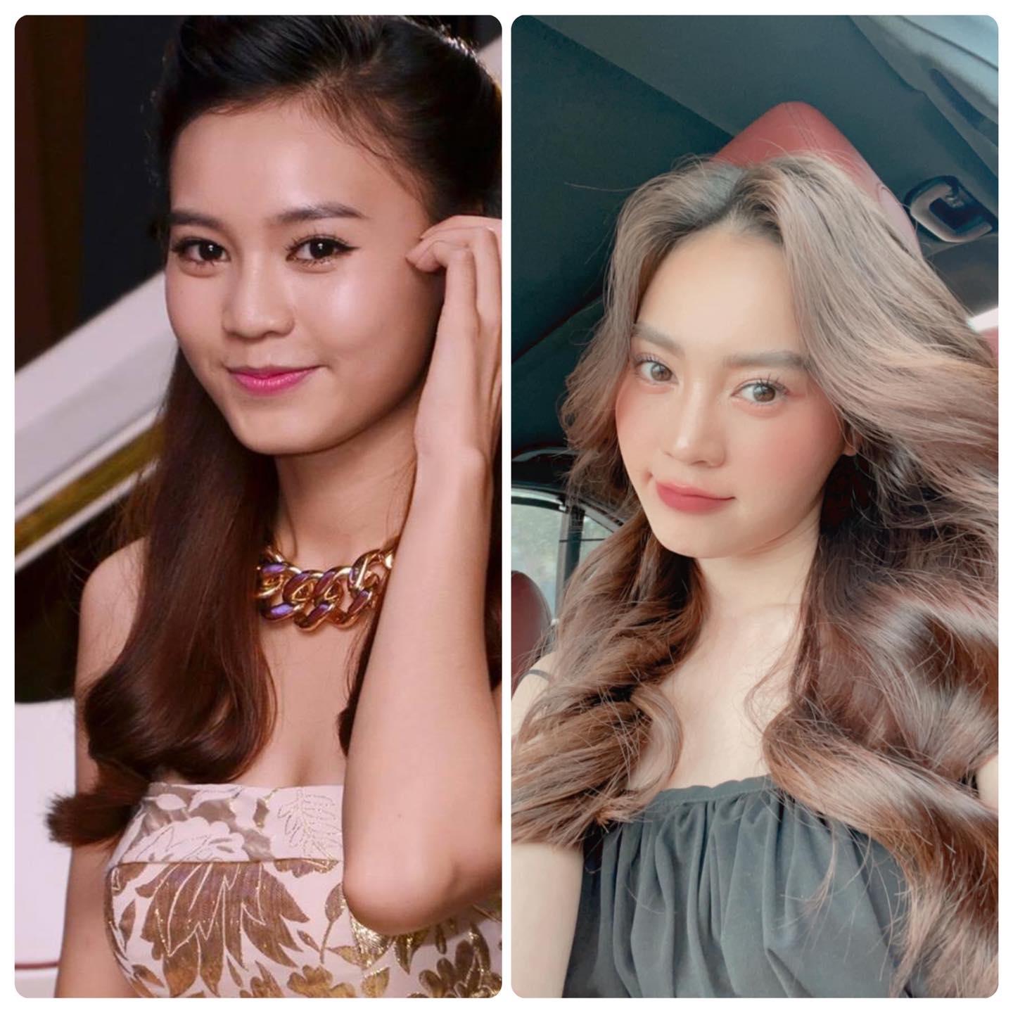 Lan Ngọc hài hước nói về gương mặt của mình: "Bánh bao không tự sinh ra và mất đi, nó chỉ đồng hành cùng Ngọc từ năm này qua năm khác".