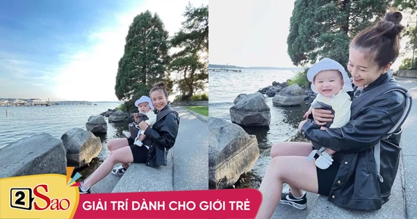 An Nguy lộ diện sau 6 tháng sinh con cho người yêu đồng giới