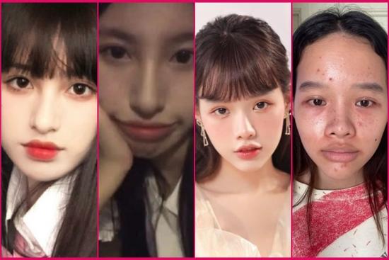 Hot girl MXH lộ mặt kém sắc: Người bất chấp, kẻ đi tong