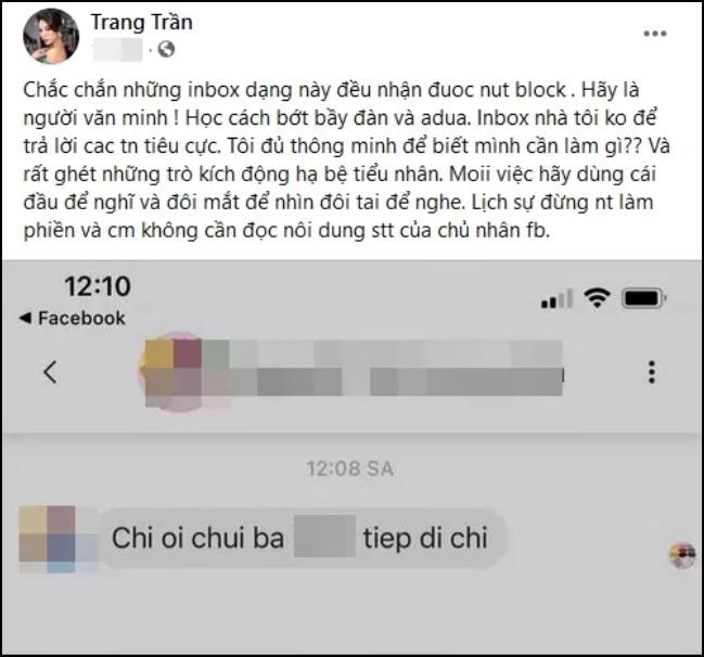 Trang Trần đuổi cổ kẻ kích động cô chửi nữ đại gia-2