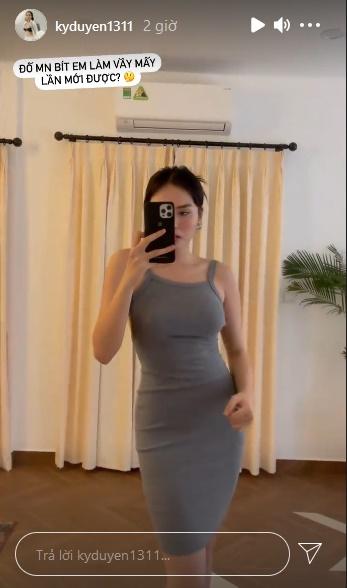 Kỳ Duyên lộ body đuông dừa khi biến hình sexy-5