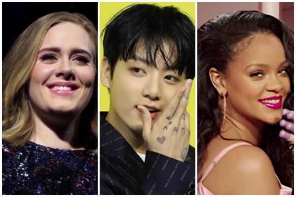 BTS chính thức ‘chung mâm’ Beyoncé, Adele và Rihanna rồi ư?