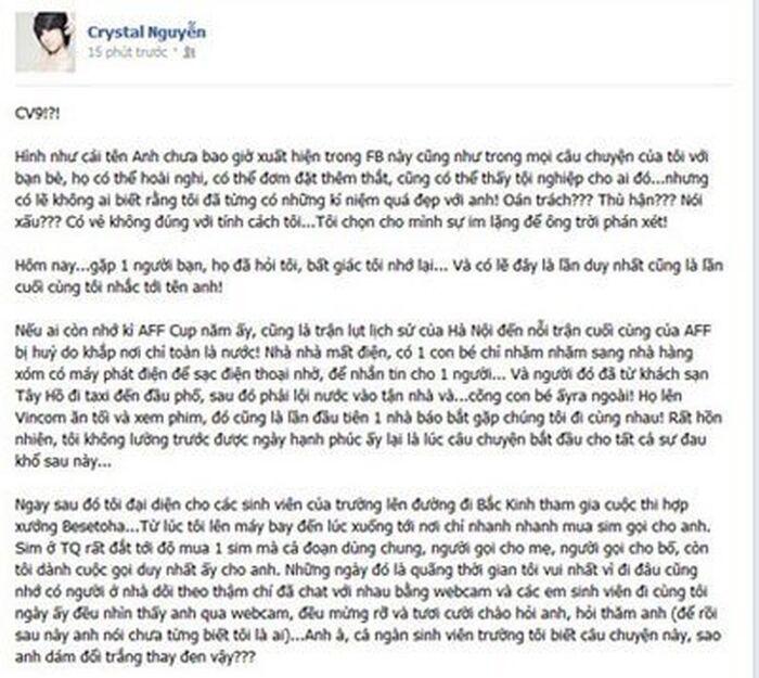 Mối tình chưa từng được thừa nhận của Công Vinh - Pha Lê-2