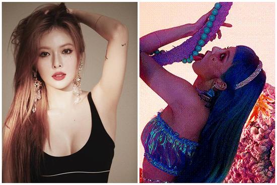 HyunA gây tranh cãi về hình ảnh phản cảm trong MV với bạn trai