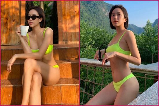 Diệu Nhi khoe vòng 2 nét căng sau sinh: 'Ủa mới đẻ thiệt khum?'