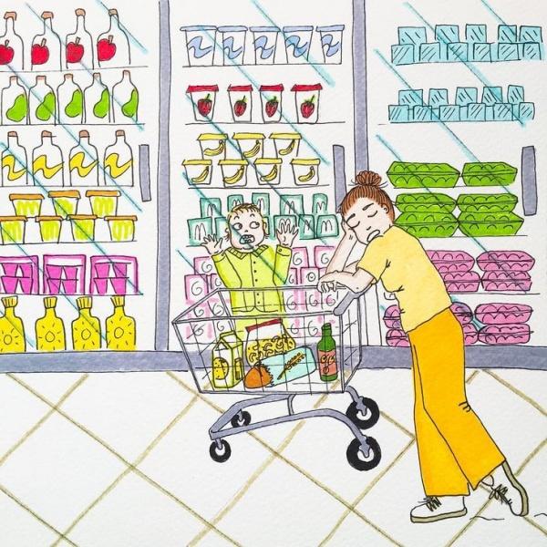 Những bức tranh vui cho thấy chăm con nhàn và sướng lắm!-12