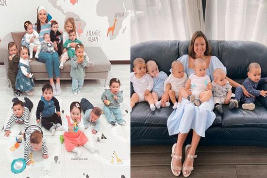 Cuộc sống quay cuồng của bà mẹ trẻ 24 tuổi có 22 đứa con