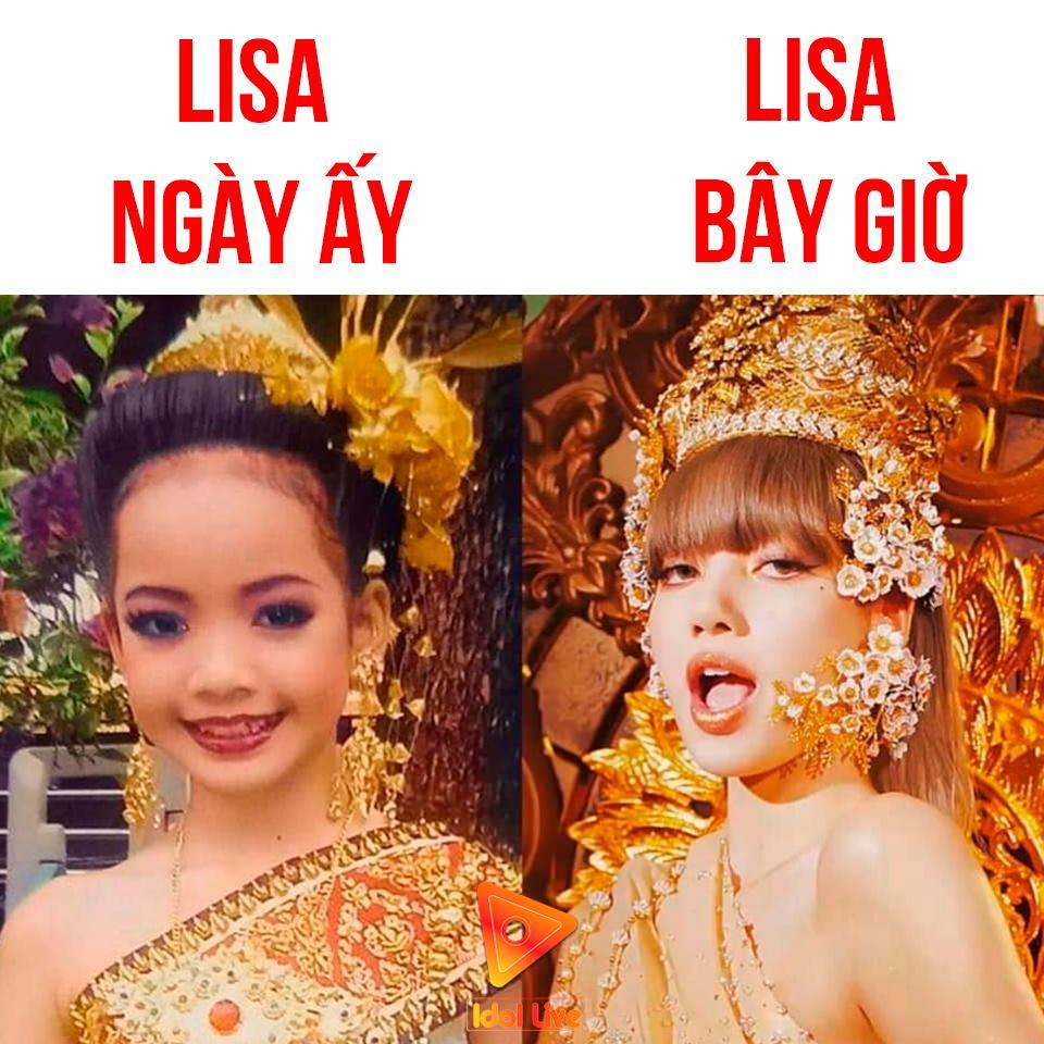 Lisa BLACKPINK bị đào mộ ảnh thời mũi tẹt dí nghi dao kéo-1