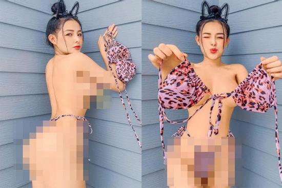 Ngân 98 cởi sạch sành sanh ở Phú Quốc, tuyên bố 'rách cho sexy'