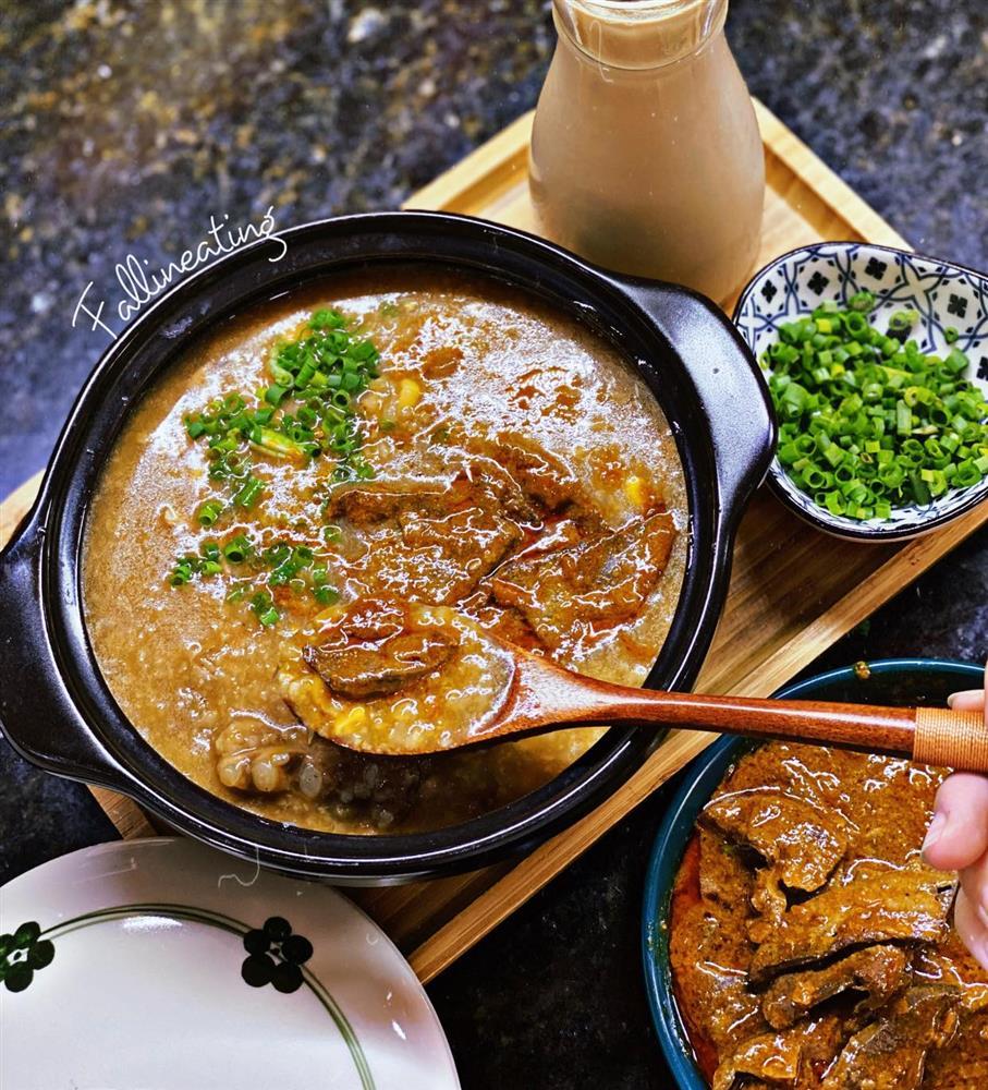 Ngon không cưỡng nổi cháo sườn ngô - gan xào kiểu Đài Loan-2