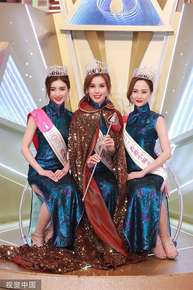 Tân Hoa hậu Hong Kong 2021 kém sắc Á hậu 1-1