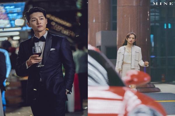 Thảm đỏ LHP Busan: Song Joong Ki visual ngút ngàn, Han So Hee mlem-16