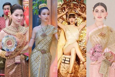 Cùng mặc Quốc phục Thái Lan, Lisa có đọ lại Hoa hậu chuyển giới?