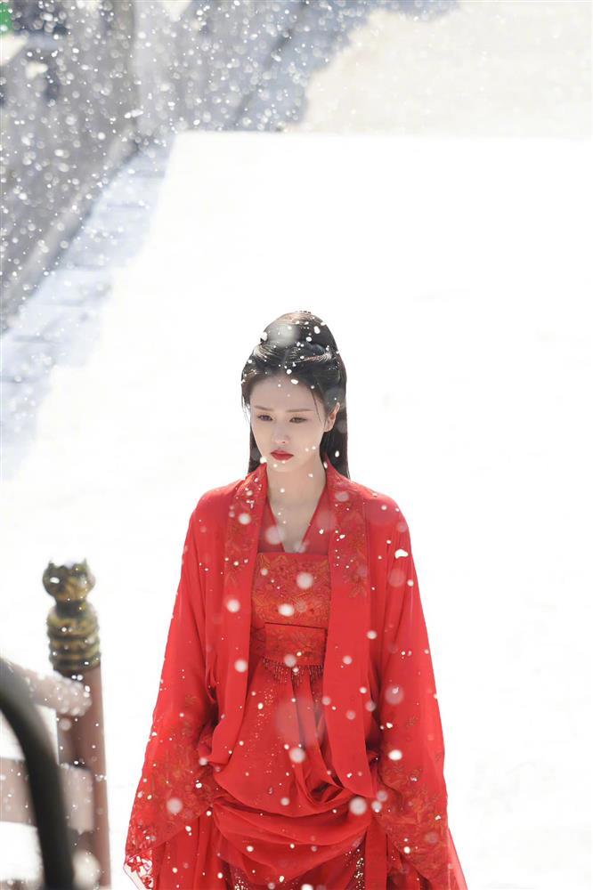 Tạo hình y phục cổ trang đỏ đẹp kinh diễm của Bạch Lộc-7