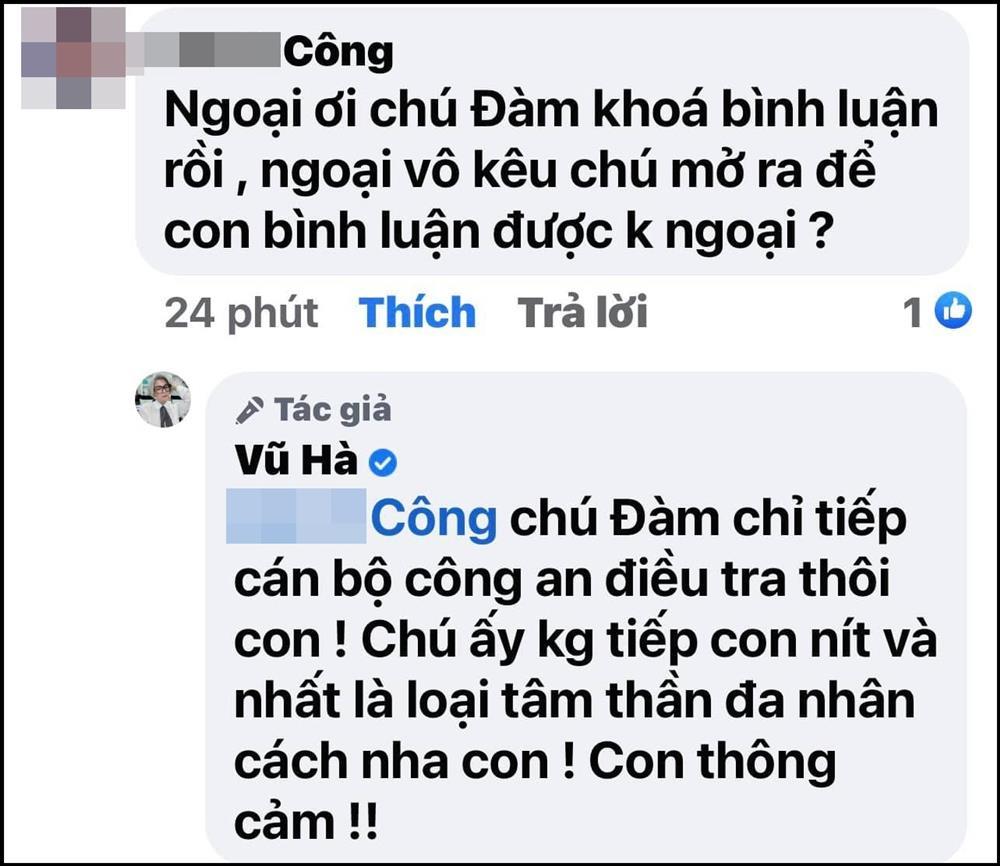 Vũ Hà nhảy đổng khi bị vặn vẹo về Đàm Vĩnh Hưng-3