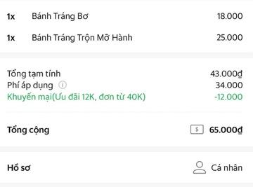 Mua suất cơm tấm 50.000 đồng, tốn 44.000 đồng tiền ship ở TP.HCM-3