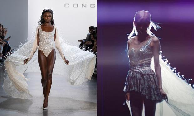 Sao Á - Âu diện đồ Công Trí: Người hóa nàng thơ, nàng khoe ngực khủng-2