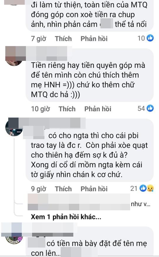 Mẹ Hồ Ngọc Hà mang tiền chung từ thiện, chỉ ghi mỗi tên mình?-3