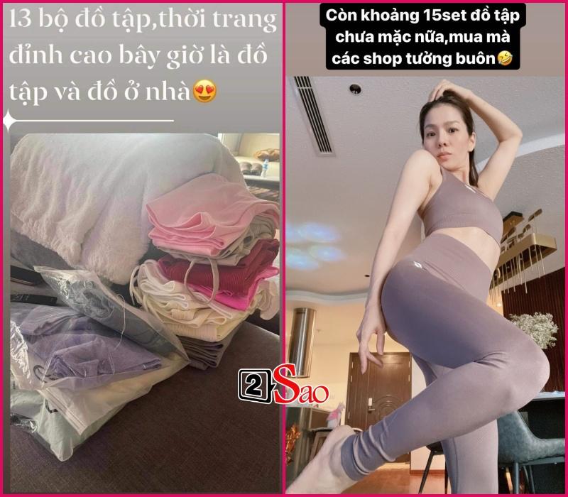 Hà Hồ - Lệ Quyên chọn đồ tập: Người đồ hiệu, người hàng chợ-7