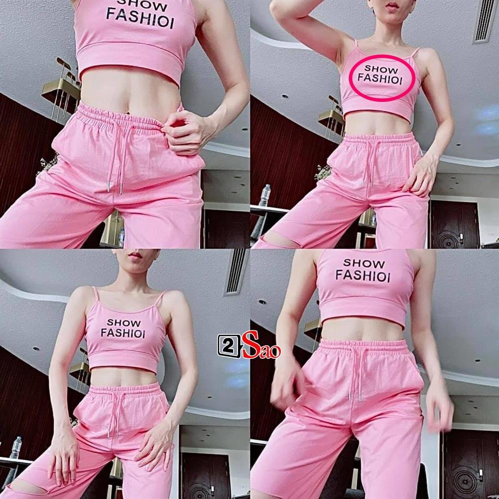 Hà Hồ - Lệ Quyên chọn đồ tập: Người đồ hiệu, người hàng chợ-12