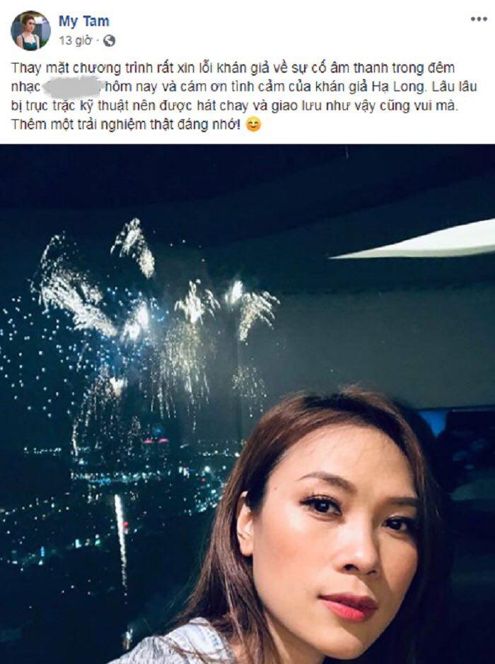 Đang hát ngon lành thì nhạc tắt, Mỹ Tâm bất chấp hát chay luôn-2