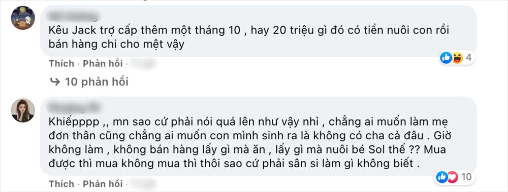 Thiên An than xuống sắc sau sinh, fan Jack mỉa: Xin tiền thì nói-6