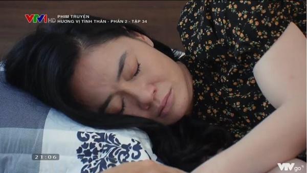 Hương Vị Tình Thân tập 34: Bà Xuân lại bị mẹ chồng đánh tơi tả-1