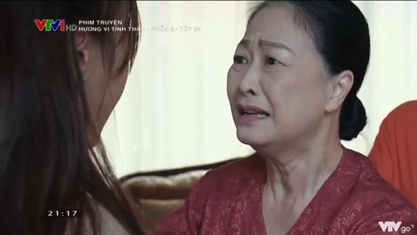 Hương Vị Tình Thân tập 34: Bà Xuân lại bị mẹ chồng đánh tơi tả-16