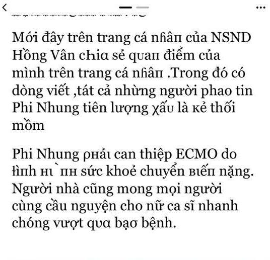 Hồng Vân gay gắt khi tiếp tục bị tung tin chửi khán giả-3