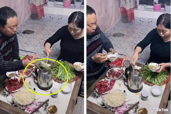 Dùng thứ quen thuộc để ăn lẩu nhưng ai nhìn cũng hốt hoảng!