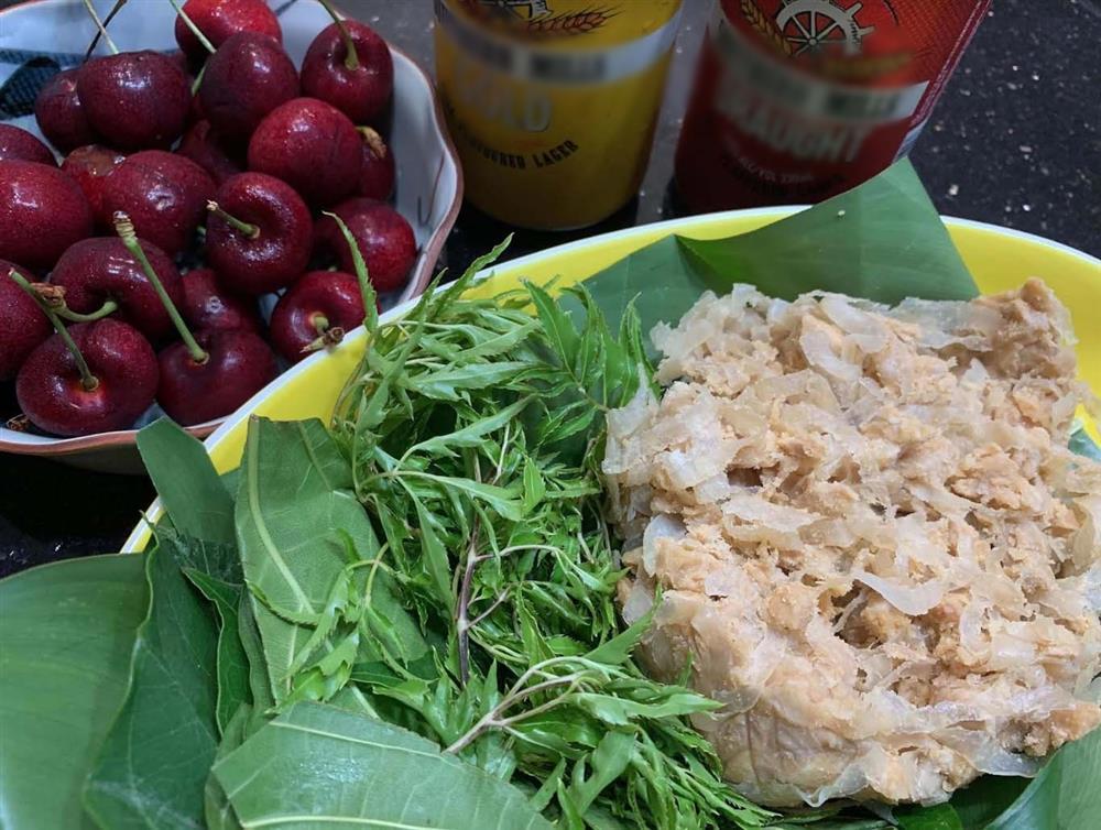 Đặc sản Nam Định chỉ nhúng nước sôi, bên trong vẫn đỏ rau ráu-2