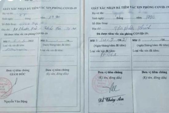 Muốn sớm về quê, thanh niên khai gian để tiêm 2 mũi vaccine