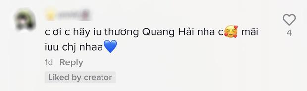 Bồ mới Quang Hải thả like bình luận bênh vực mình trong vụ khịa Nhật Lê-5