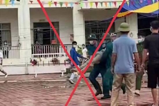 Sự thật clip người dân bị sốc phản vệ sau tiêm vaccine Covid-19