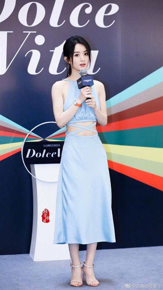 Vòng eo tưởng là bảo bối của Triệu Lệ Dĩnh hoá ra cũng có lúc hại cô-2