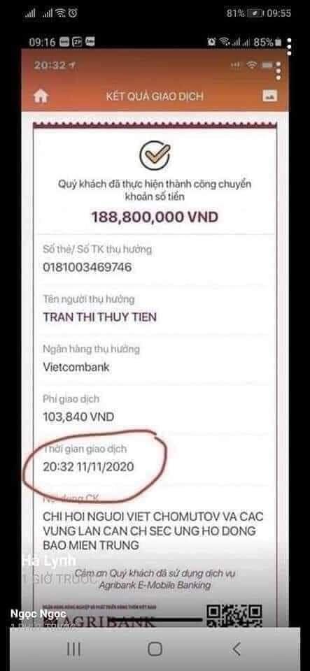 Nhiều chứng cứ Thủy Tiên vẫn nhận ủng hộ từ 2 tài khoản-5